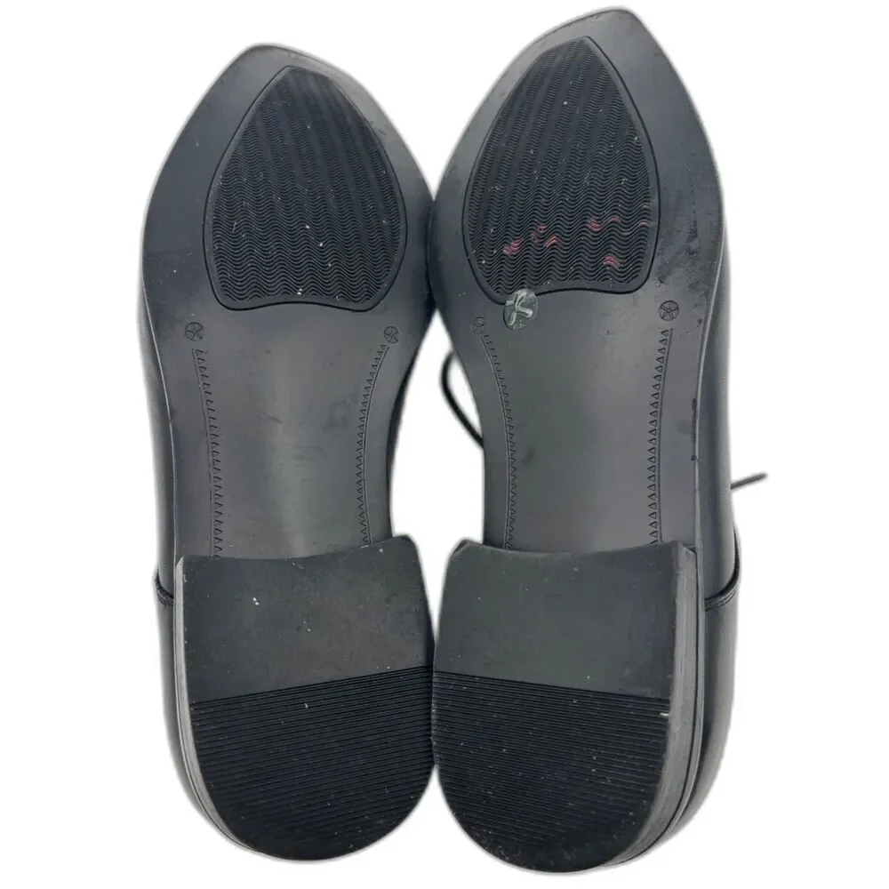 Steve Madden Men's Beaux BEAU02M1 Black Oxfords | Black Leather | Size 11